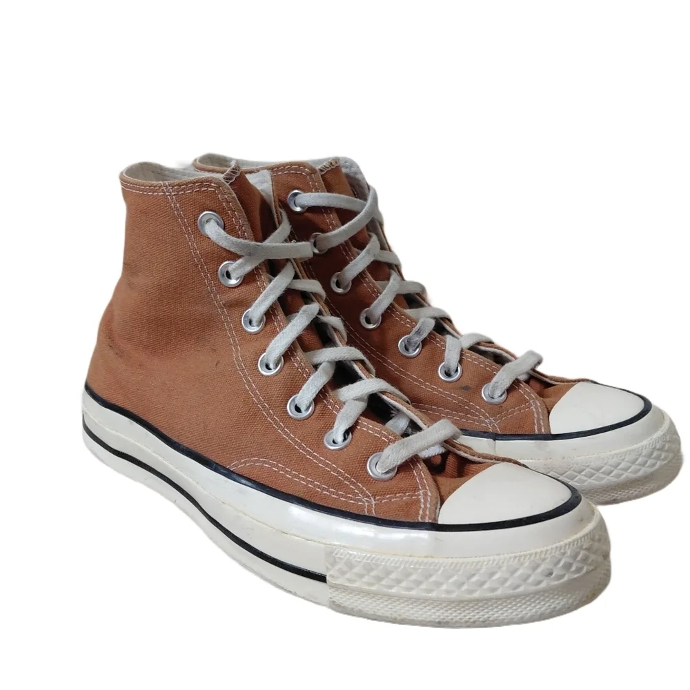 Converse All Star Brown High-Tops Men's Size 6 Chuck Taylor Sneakers - Picture 14 of 14